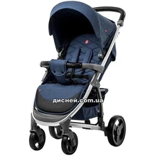 Коляска Carrello Vista CRL-8505 Denim Blue, прогулочная, лен